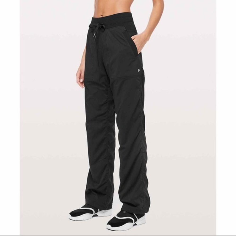 Dark Grey Lululemon Dance Studio Joggers (Lined)